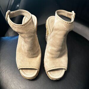 Suede Prada Wedges